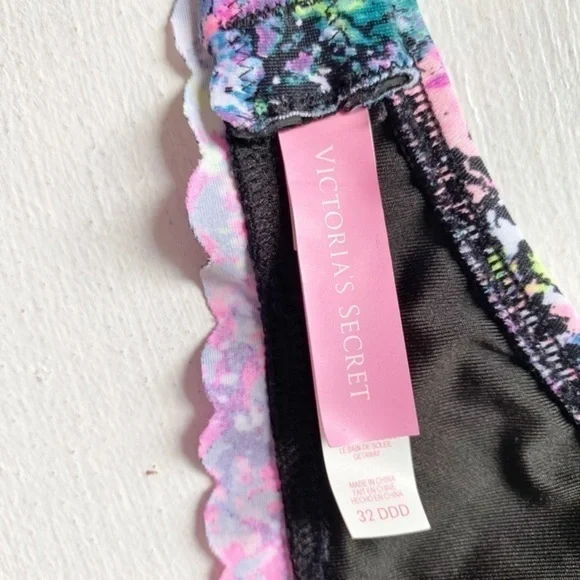 Victorias Secret Bikini Top The Getaway Confetti - Picture 6 of 9